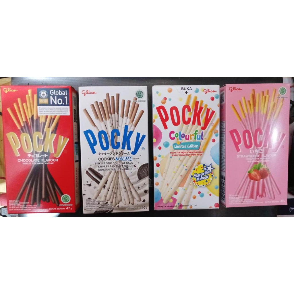 

POCKY Wafer Stick dengan 4 Varian Rasa