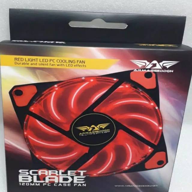 Fan Armaggeddon Scarlet Blade 12cm led