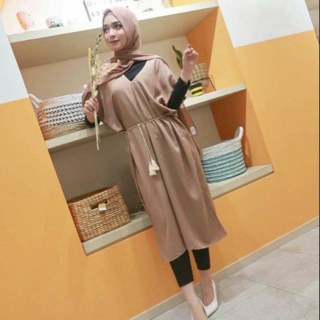 RAISA V MIDI DRESS