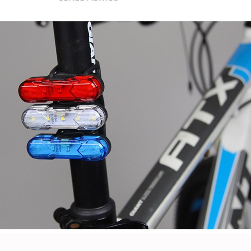 Lampu Belakang Sepeda USB Rechargeable Bicycle Tail Light - AS1010