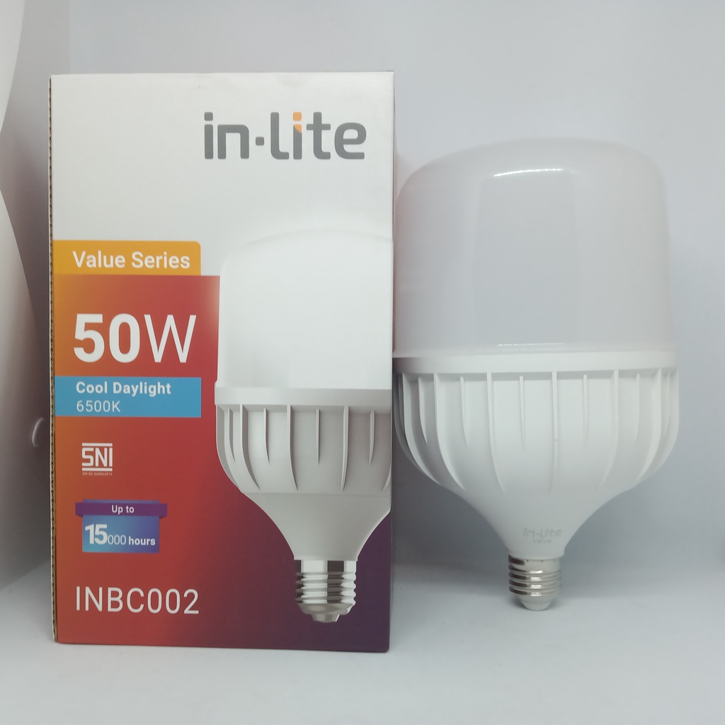 LED InLite Bohlam Kapsul - Lampu LED Putih Kuning dengan Overheat Protection