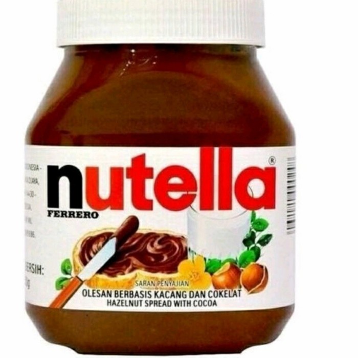 

Nutella 680 gram,expired panjang,ada logo BPOM MUI