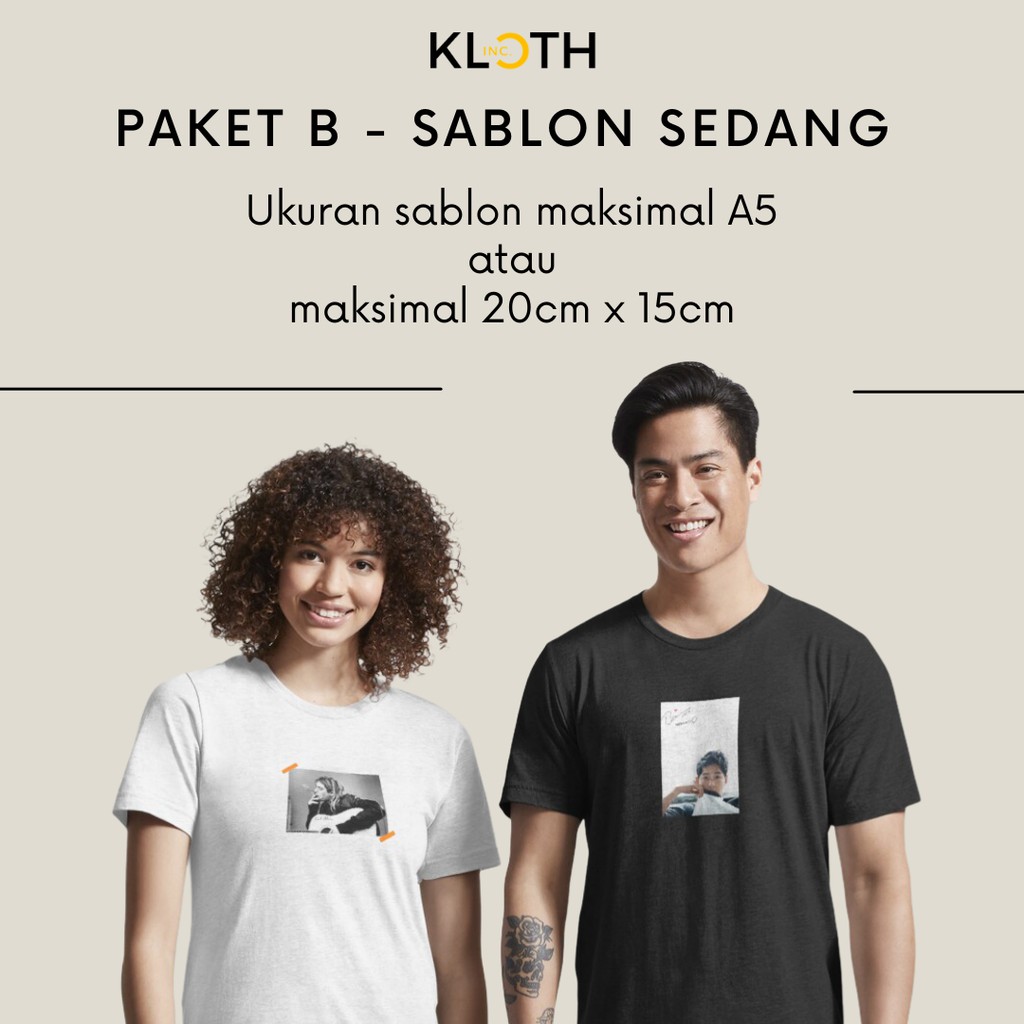 Kaos Custom Design Viral Suka-Suka Cotton Combed 24s Premium Bisa Upgrade Lengan Panjang