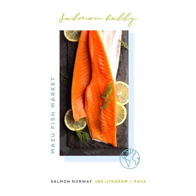 

Limited Stock Norwegian Salmon Belly Fillet Daging Perut Salmon