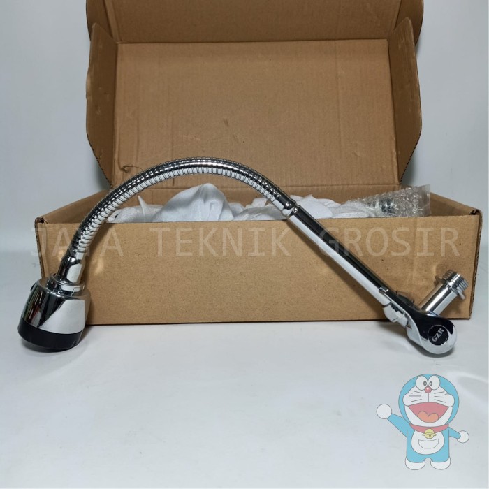 [SIAP KIRIM] Kran Leher Angsa / Kran Cuci Piring Fleksibel Stainless Gzr DISKON