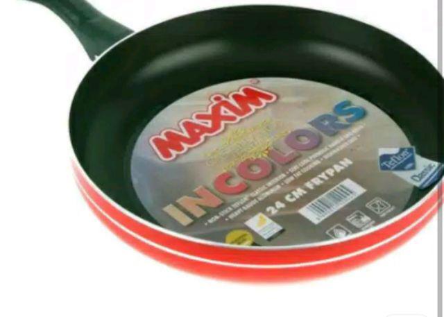Maxim Fry Pan / Penggorengan / Wajan / Teflon Casablanca In Color 24cm Maspion