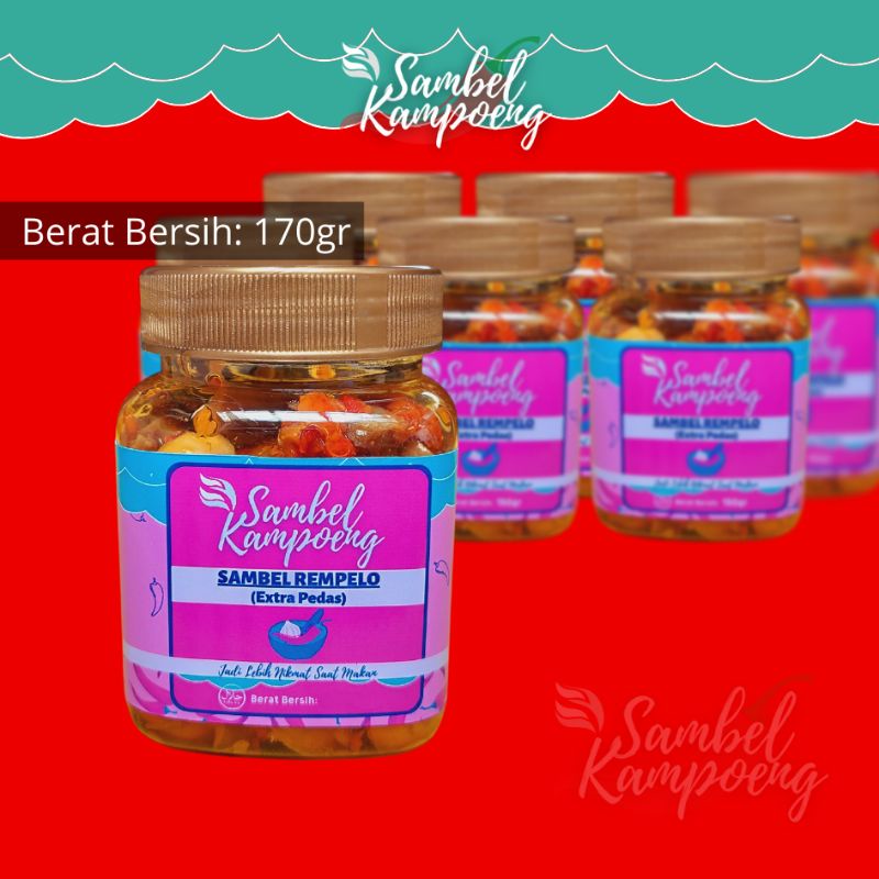 

SAMBEL REMPELO sambelkampoeng 170gr