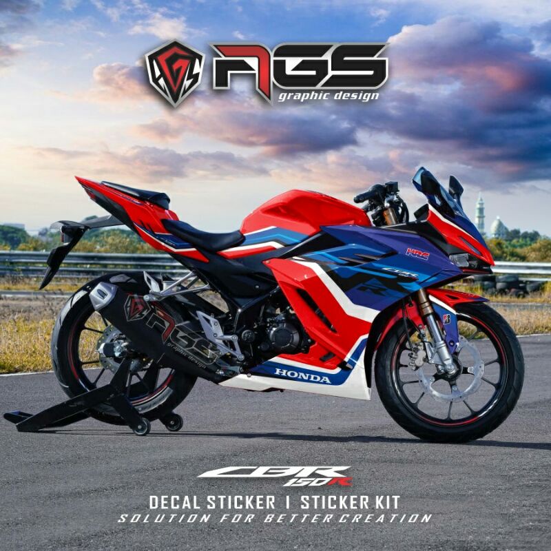 Decal Sticker CBR150R 2021 / AllNew CBR150R / CBRK45R / Dekal Full Body CBR / Decal CBR HRC/ Decal A