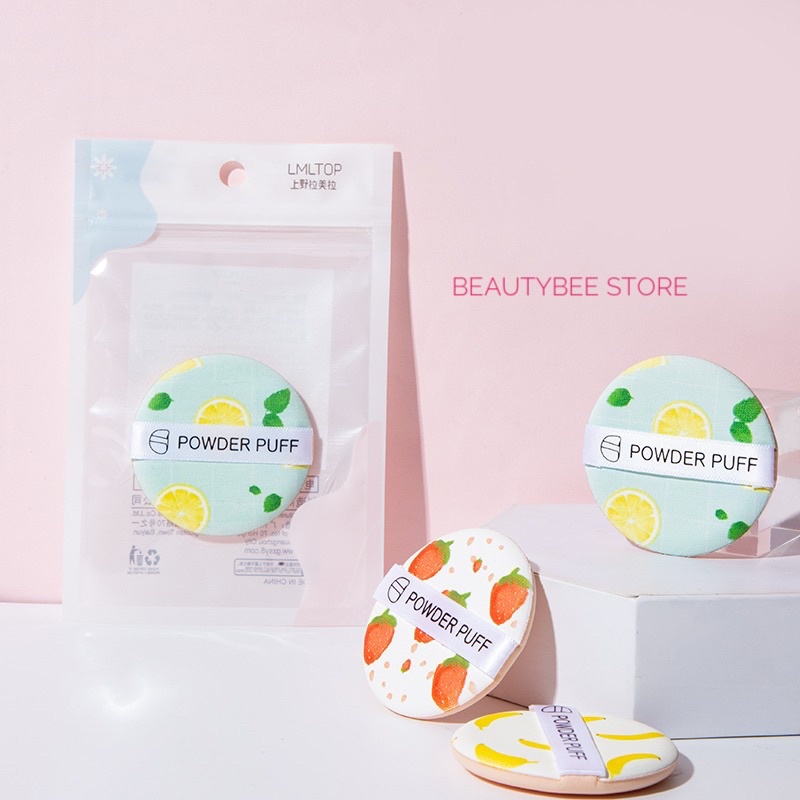 CUSHION PUFF / SPONGE MAKEUP / PUFF MAKEUP BENTUK BUAH LEMBUT PREMIUM (A80089)