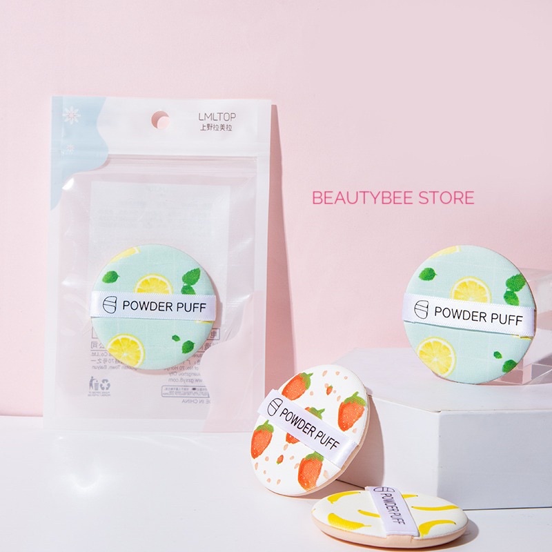 CUSHION PUFF / SPONGE MAKEUP / PUFF MAKEUP BENTUK BUAH LEMBUT PREMIUM (A80089)