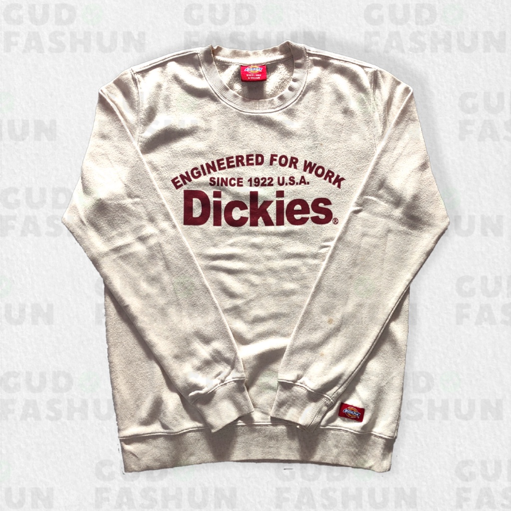 SWEATER / SWEATSHIRT / CREWNECK PRIA DICKIES 1922 100% ORIGINAL (SECOND/BEKAS)