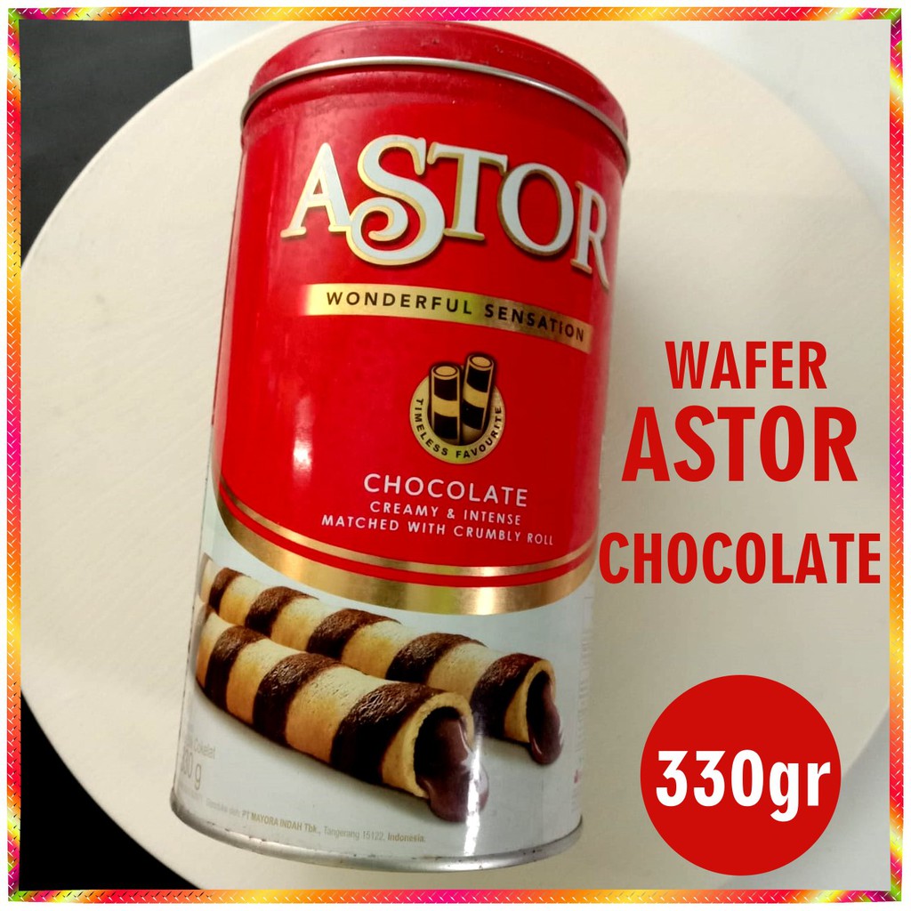 

Astor Stick Wafer Stik Rasa Coklat Chocolate Creamy 330gr