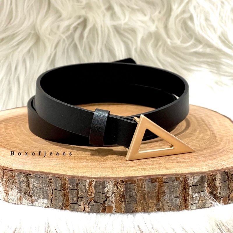 Boxofjeans - PREMIUM BASIC WOMEN BELT / SABUK KULIT WANITA