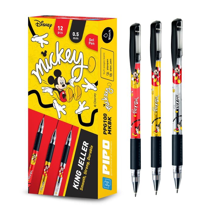 

Termurah (Buy1 Get1) Pulpen Merk PIPO PPG100 KING JELLER 0.5MM - HITAM Terlaris