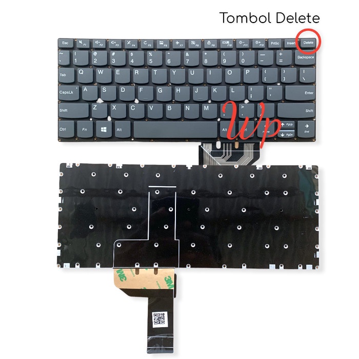 Keyboard Laptop YOGA 330-11IGM FLEX 11 330-11 tombol delete