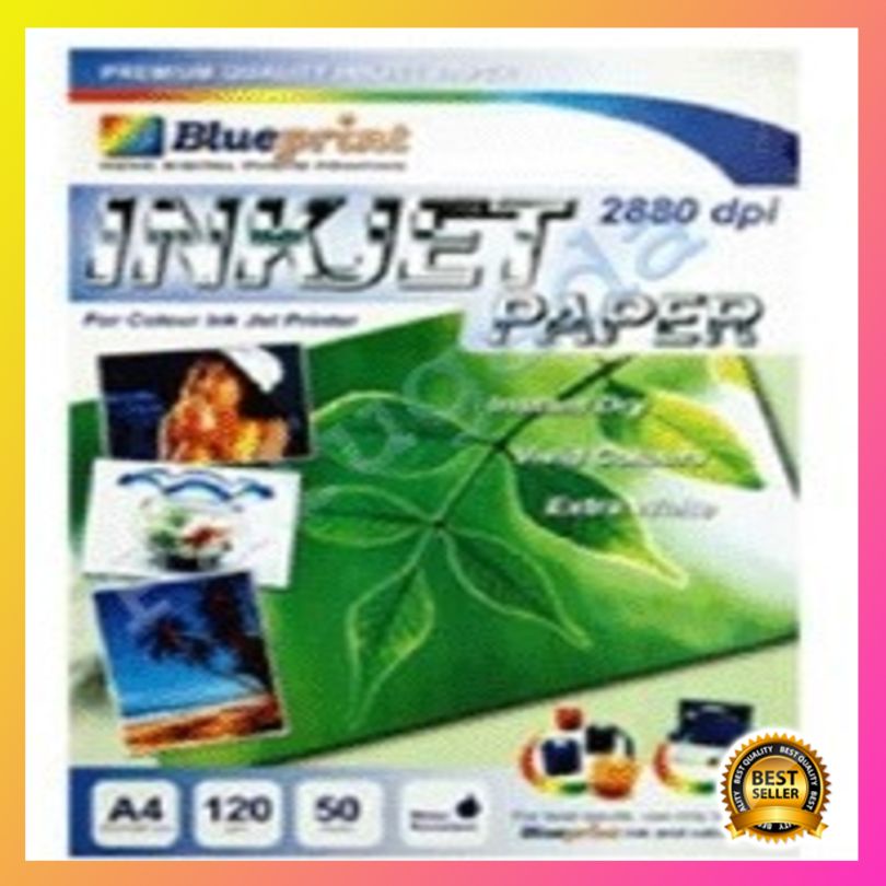 

Diskon Blueprint BP-IPA4120 Inkjet Paper A4