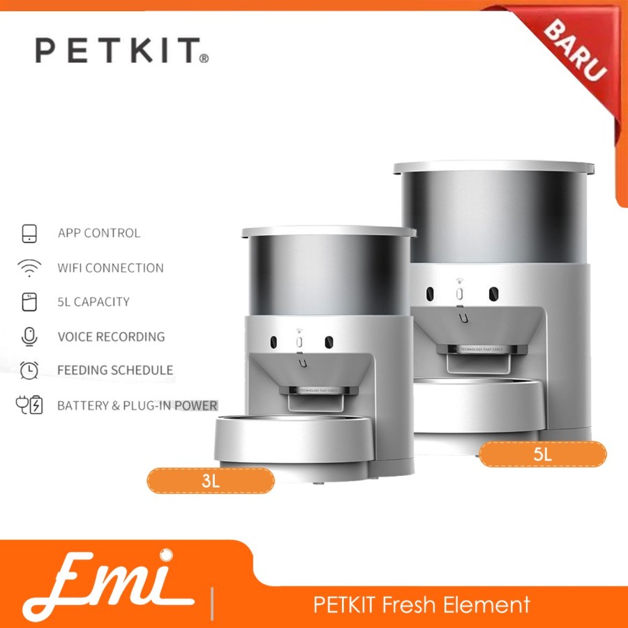 PETKIT Fresh Element 3 Feeder Tempat Makan Hewan