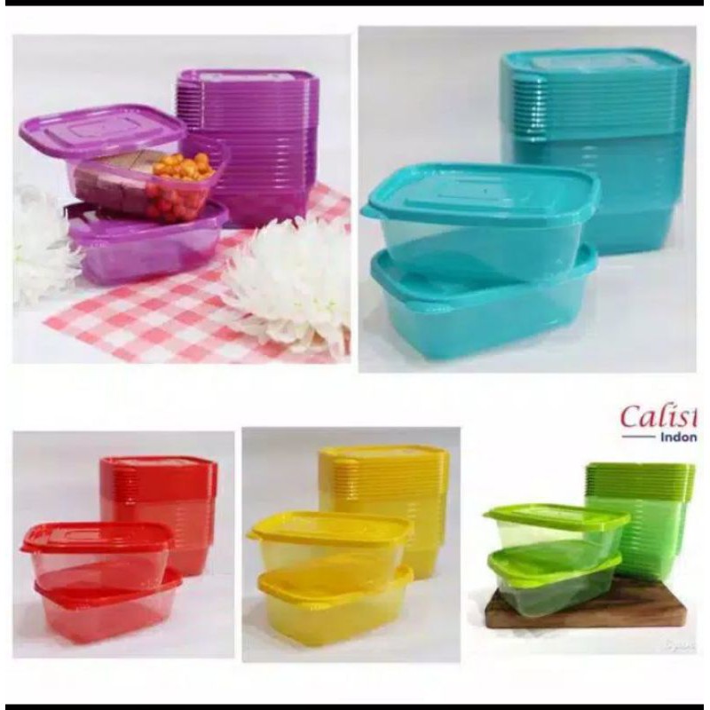 wadah daging 12 pcs toples plastik buah box plastik sayuran