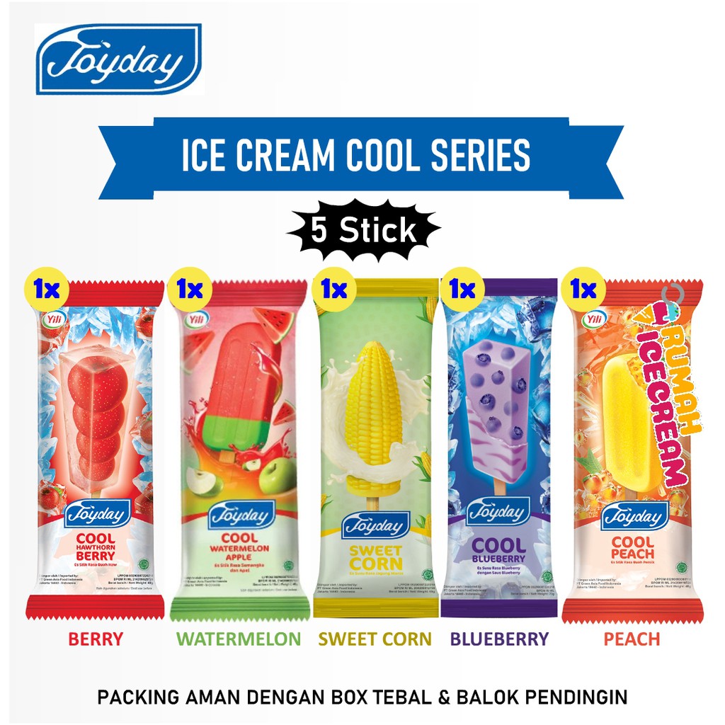 

Ice Cream Cool Series Joyday 5pcs