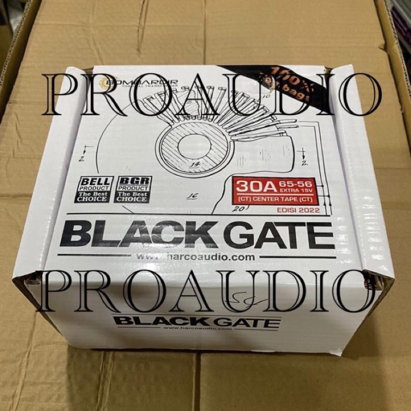 Trafo Toroid 30 a 65 v 30a 65v blackgate bombardir original