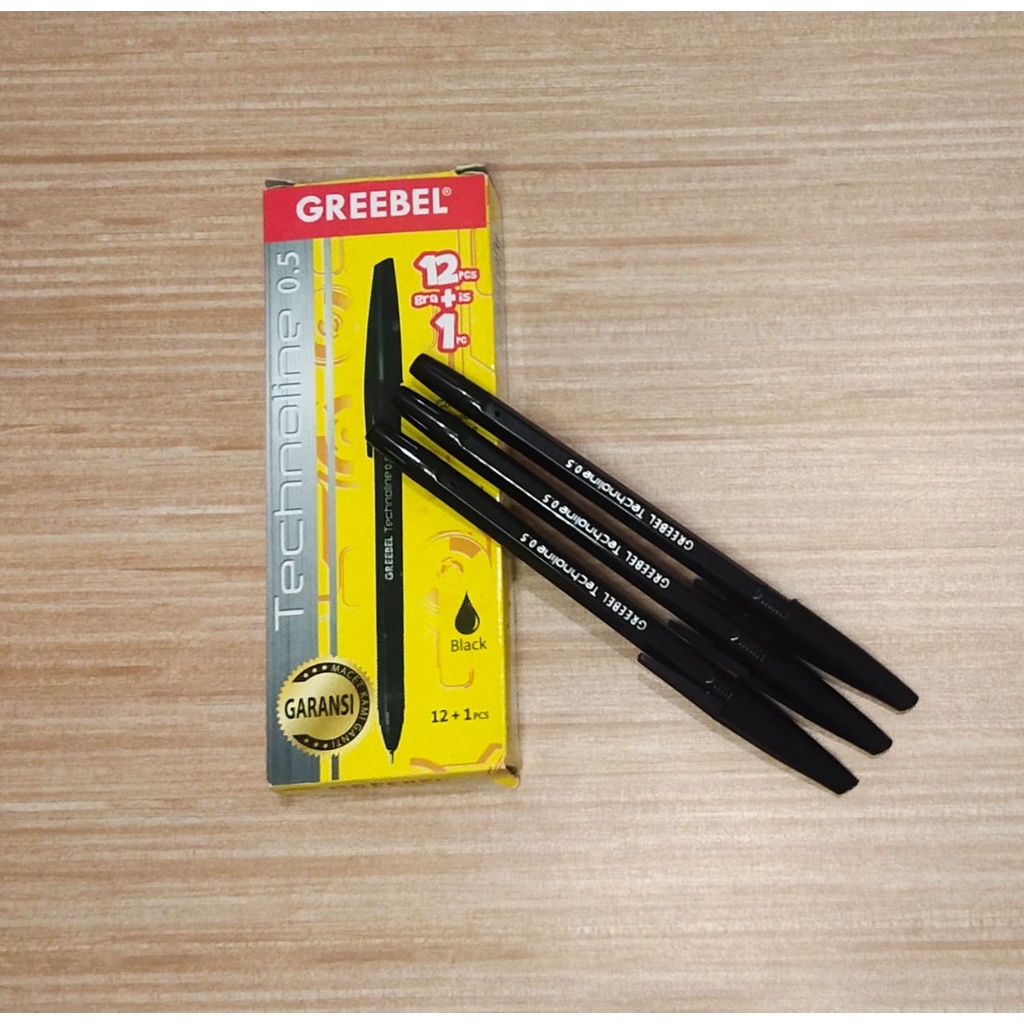 

BOLPOIN GREEBEL 0,5 HITAM