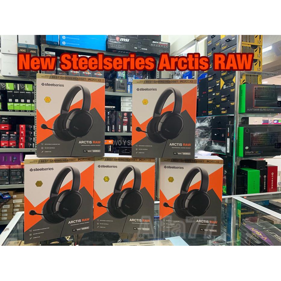 steelseries arctis raw black