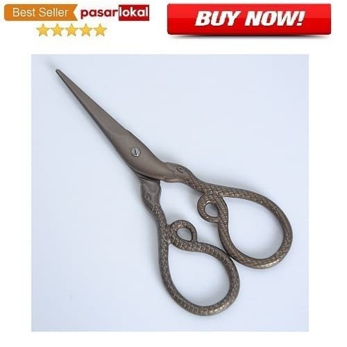 

PL - Gunting Unik Vintage Embroidery Pattern Stainless Steel Model 4