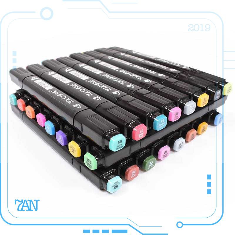 

Marker Dua Sisi 30 Warna Warni Spidol Touchbool