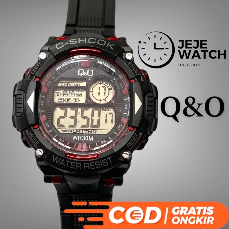 JAM TANGAN SPORT PRIA Q&amp;O