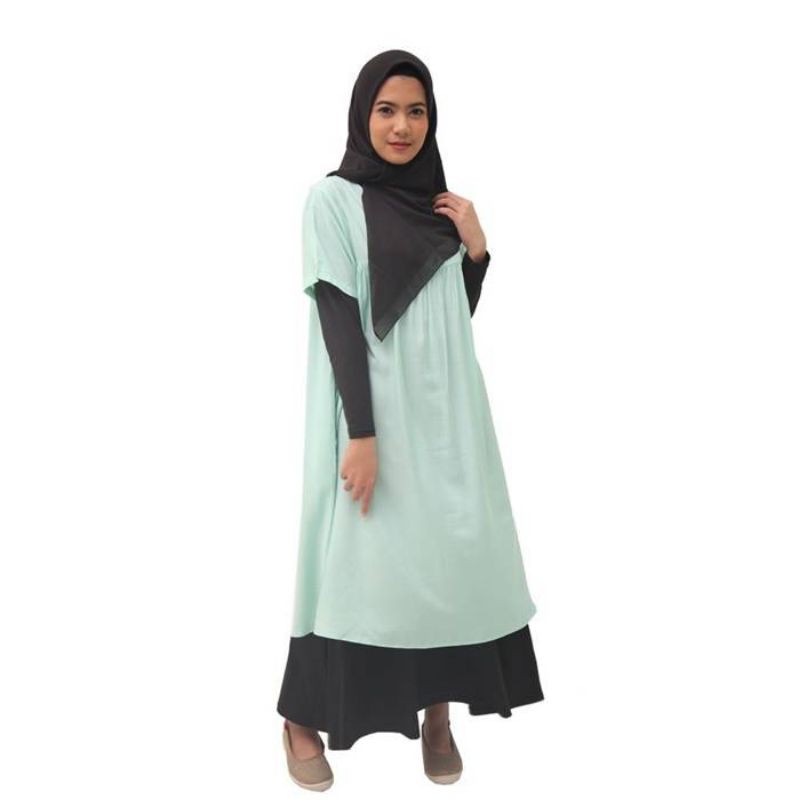 elzatta-zahra home dress lite mint allsize
