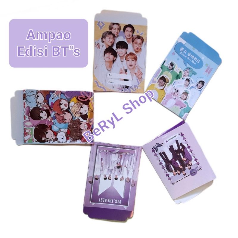 

Amplop Ampao Lebaran Idhul Fitri Edisi BT" s dan B-lackP1nk. Harga PerLEMBAR Tema K-p0p