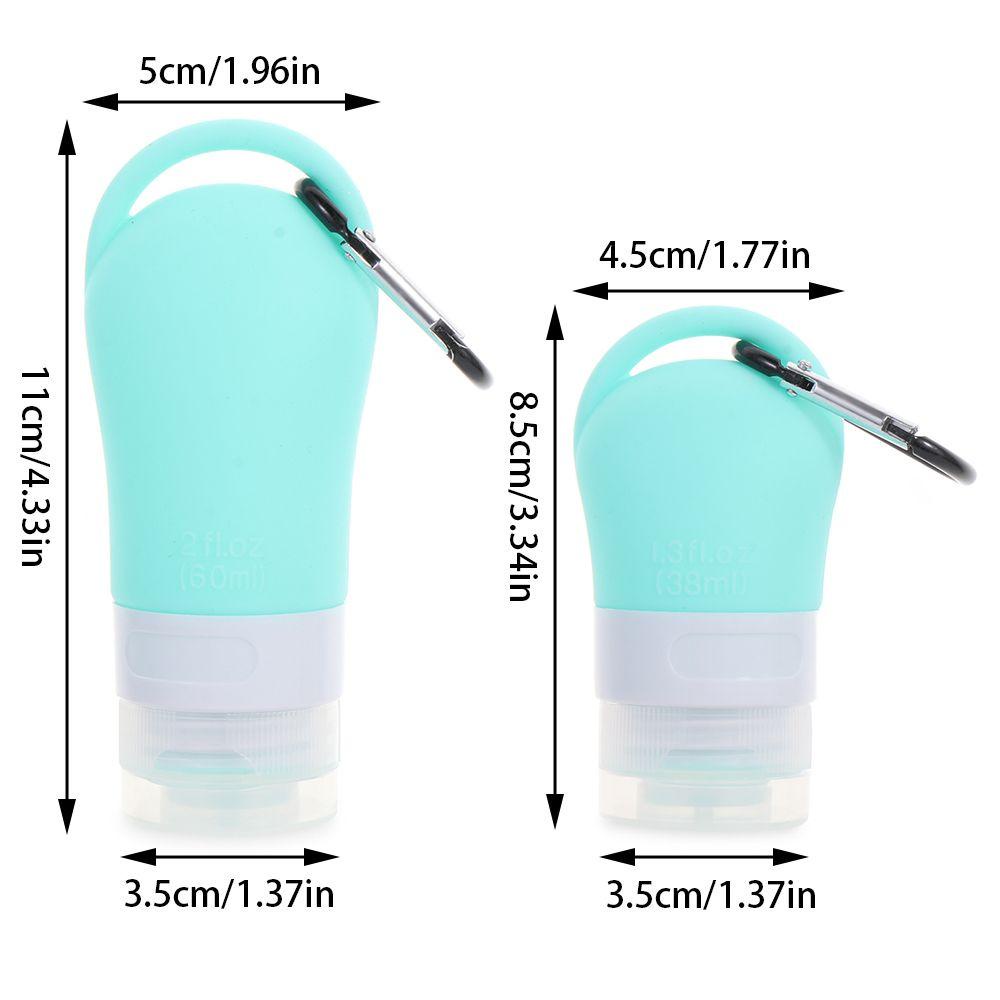 Preva Hook Silicone Bottle Shower Gel Mandi Wadah Pencet Cuci Tangan Portable