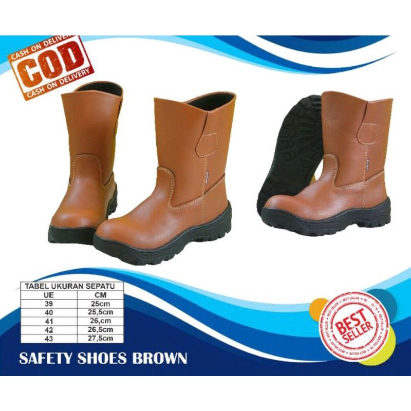 sepatu safety boot sepatu safety boot pria