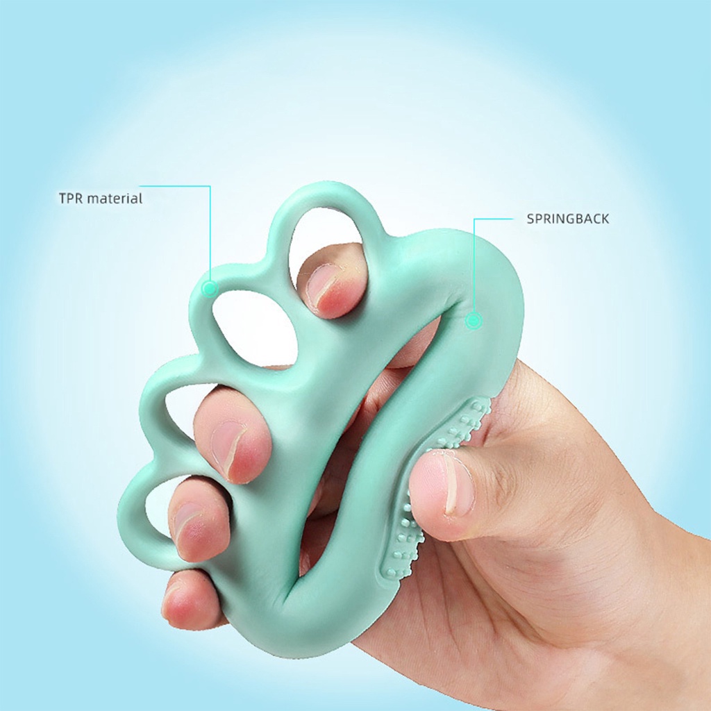 Finger Grip Ball - Pelatihan Jari Tangan Bahan Silikon Hand grip stroke tangan terapi