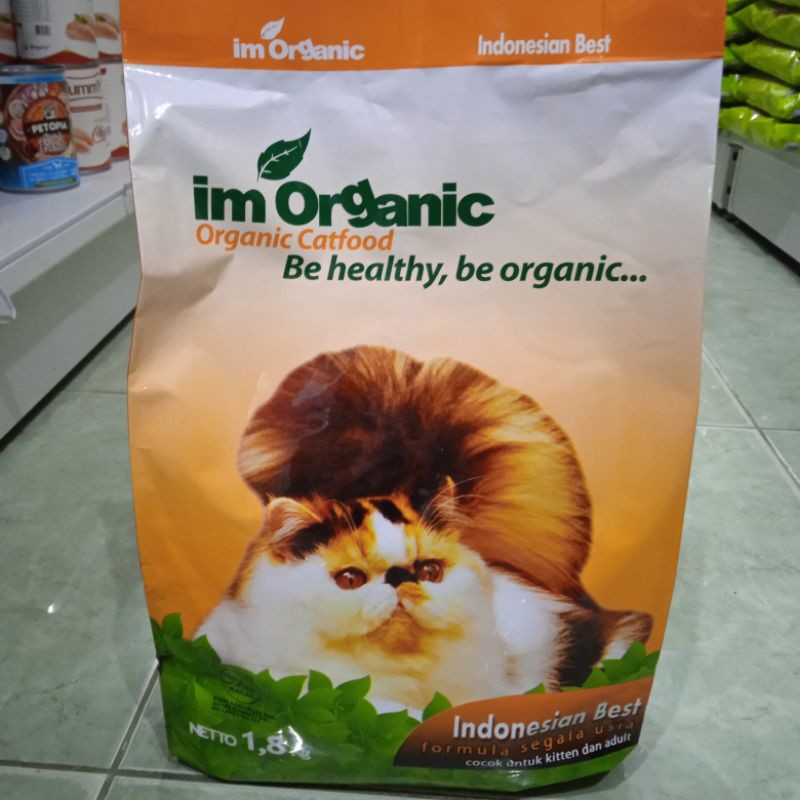 Makanan Kucing im organic best 1,8kg freshpack