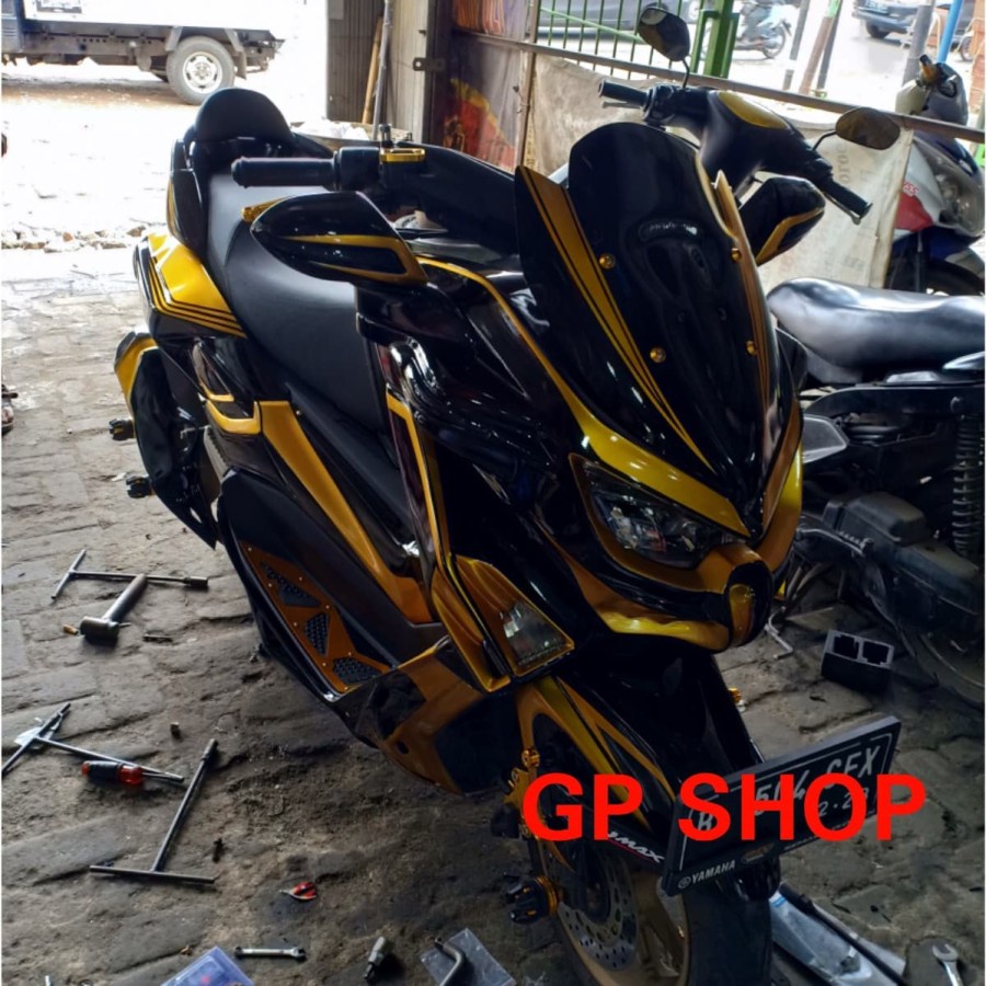 sepaket modifikasi nmax tameng predator full body