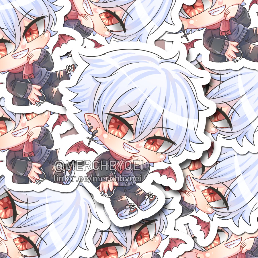 Kuzuha - VTuber Nijisanji stiker/sticker Fan Merchandise