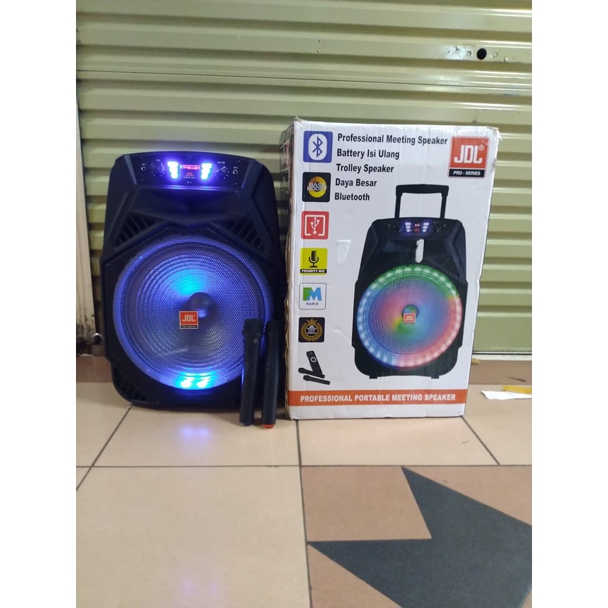 SPEAKER AKTIF PORTABLE JDL 15 INC | QQ 15 | BLUETOOH | FREE MIC WIRELLESS