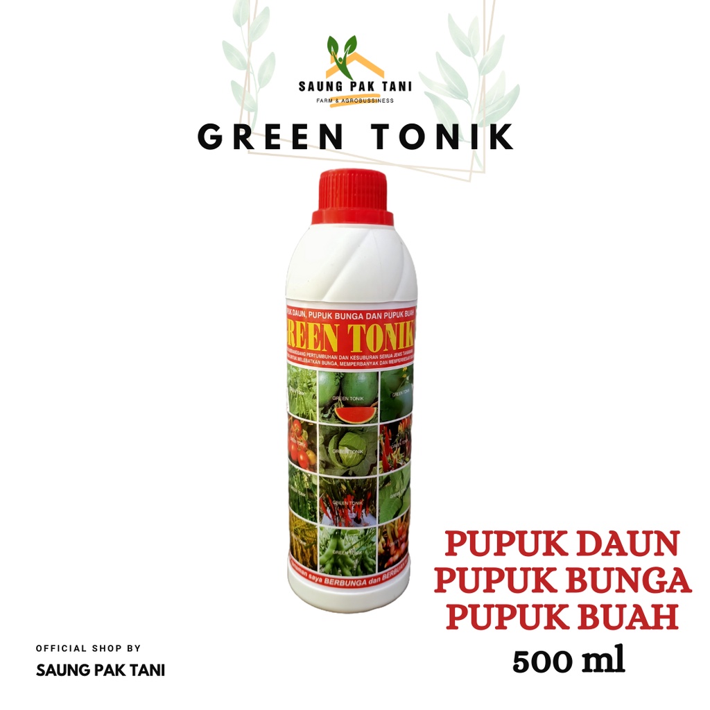 Pupuk Cair Tanaman GREEN TONIK 500ml