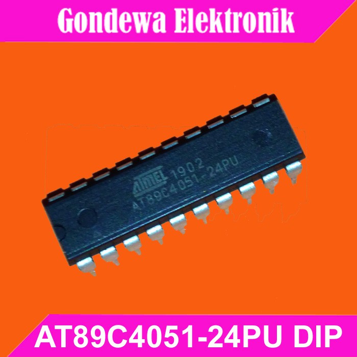 AT89C4051 AT89C4051-24PU 8-bit Microcontroller with 4K Bytes Flash