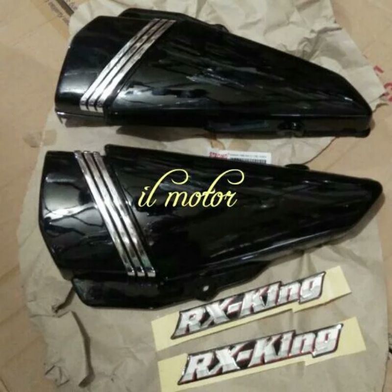 Cover Tutup Aki RX King New Less Chrome