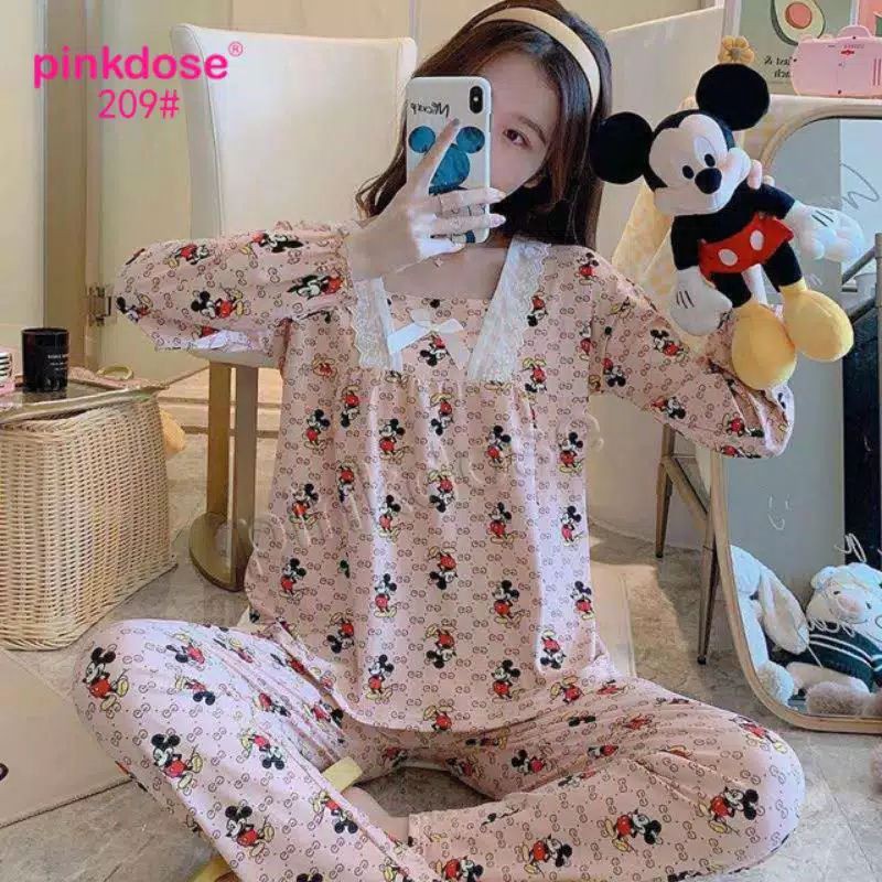 Baju Tidur Gucci Mickey Import