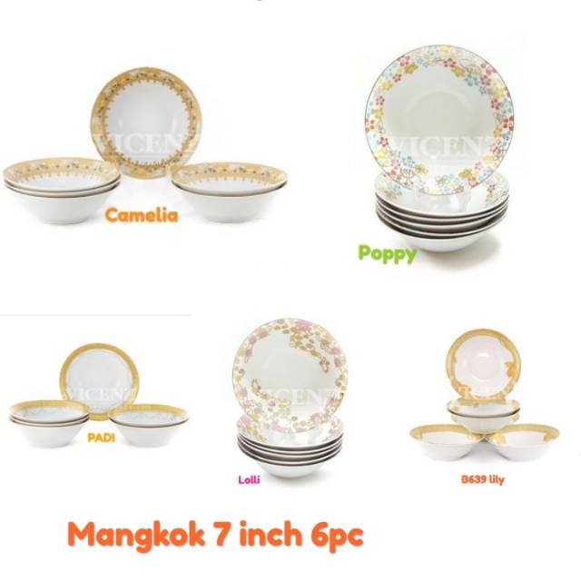 Mangkok Set Vicenza B639 6pc