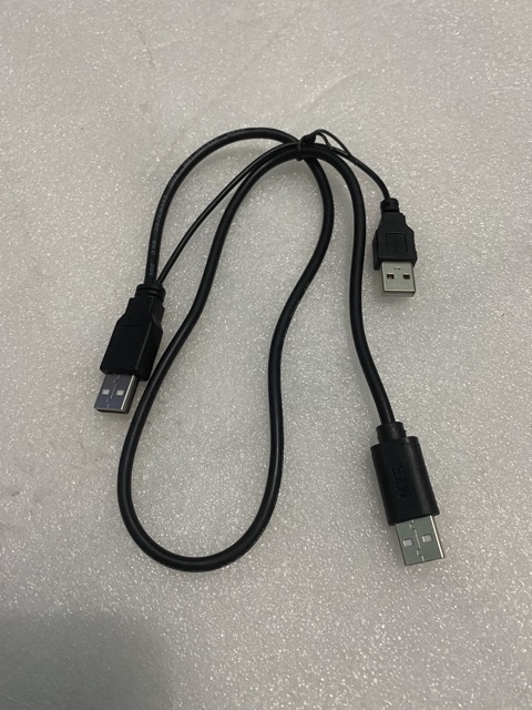 Kabel Data Hardisk HDD Eksternal Portable USB 2.0 Male - USB 2.0 Male cabang