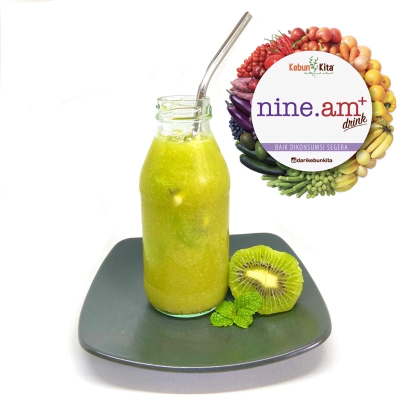 

Kiwi Juice nine.am+ 300ml Cold Pressed