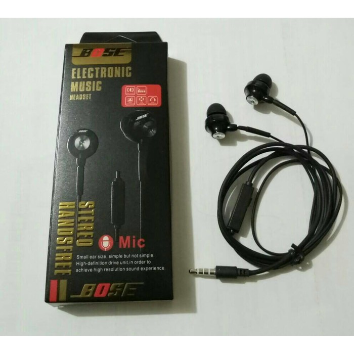 Headset BOSE electronic Music Earphone Handsfree Universal