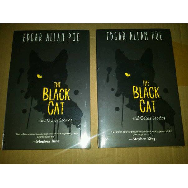 [INDONESIA] BUKU NOVEL EDGAR ALLAN POE - THE BLACK CAT AND OTHER STORIES - THE RAVEN STORIES AND POEMS - KISAH KISAH TENGAH MALAM [ORIGINAL]