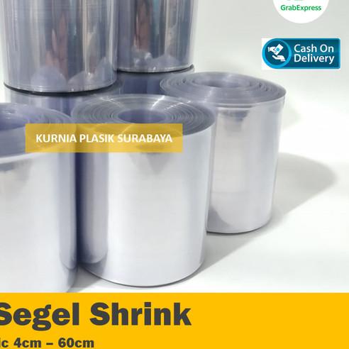 

➺ Plastik Segel Shrink - 1 kilogram (pilihan ukuran 4cm - 10cm) - Crystal, 10cm ➧