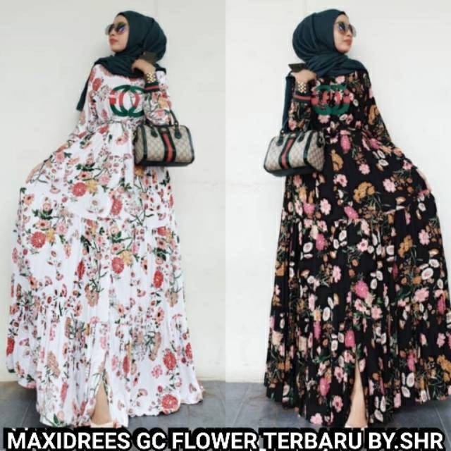 Maxi dress GC flower 1000% Original SHR