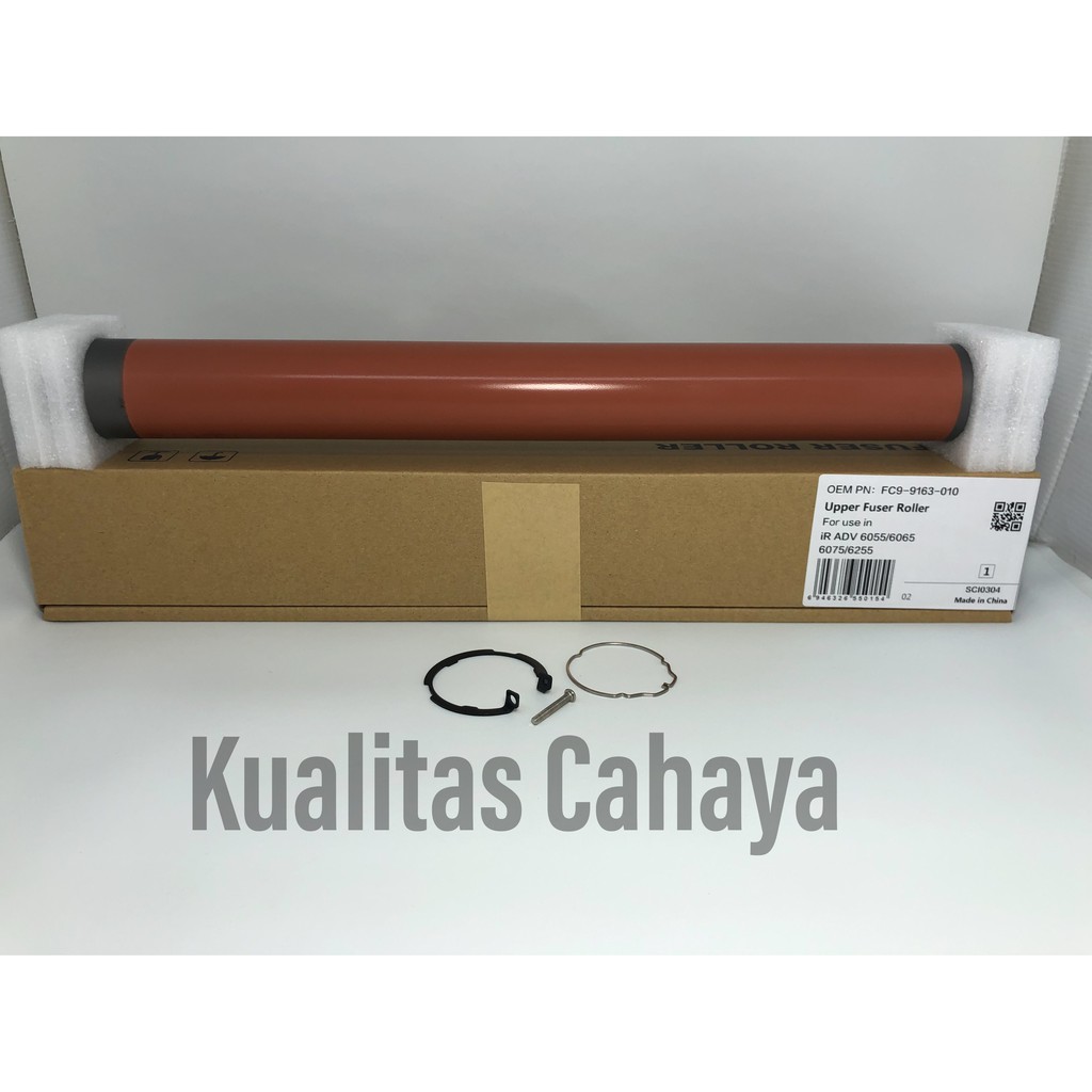 Upper Roll Mesin Fotokopi Canon IRA 6065 6075 IRA 6275 OEM RED